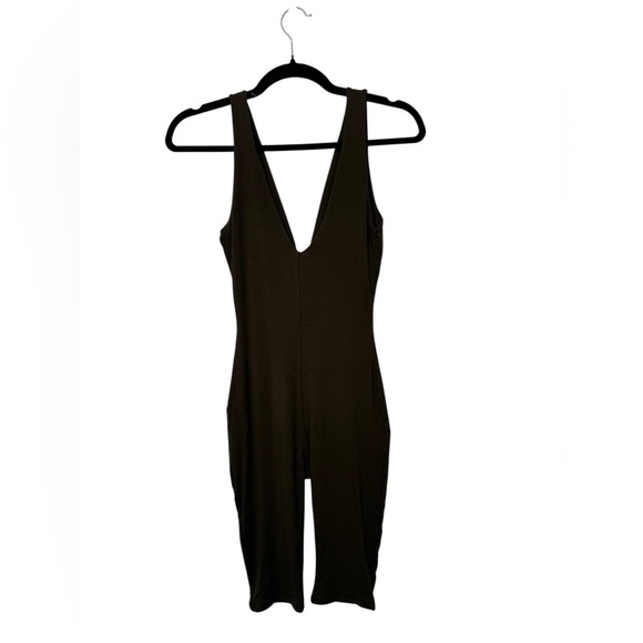 Naked Wardrobe Short Onesie Olive - Picture 2 of 11